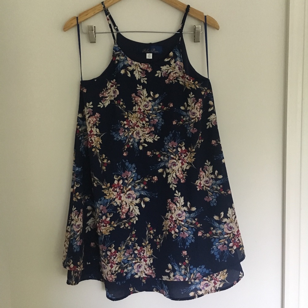 Francesca’s floral swing dress